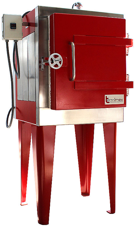 Horno industrial para cocción de porcelana y cerámica electrico.