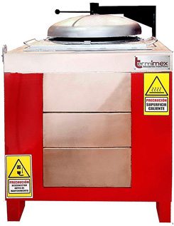Horno industrial para secado y acabados 