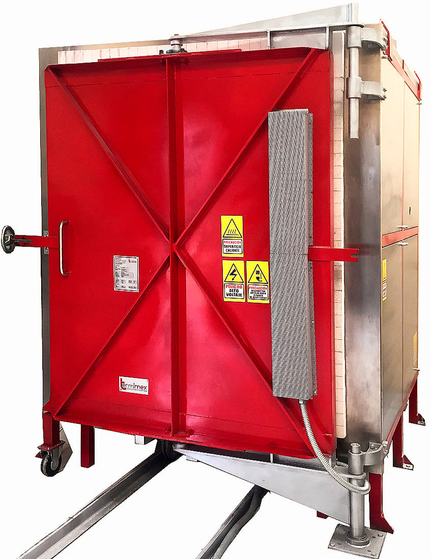 Horno de Tratamiento Termico con carro extraíble